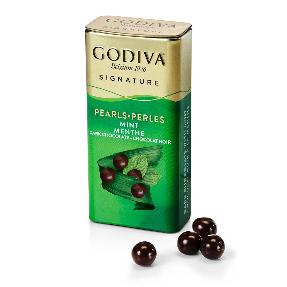 Dark Chocolate Mint Pearls, 43g - Image 3